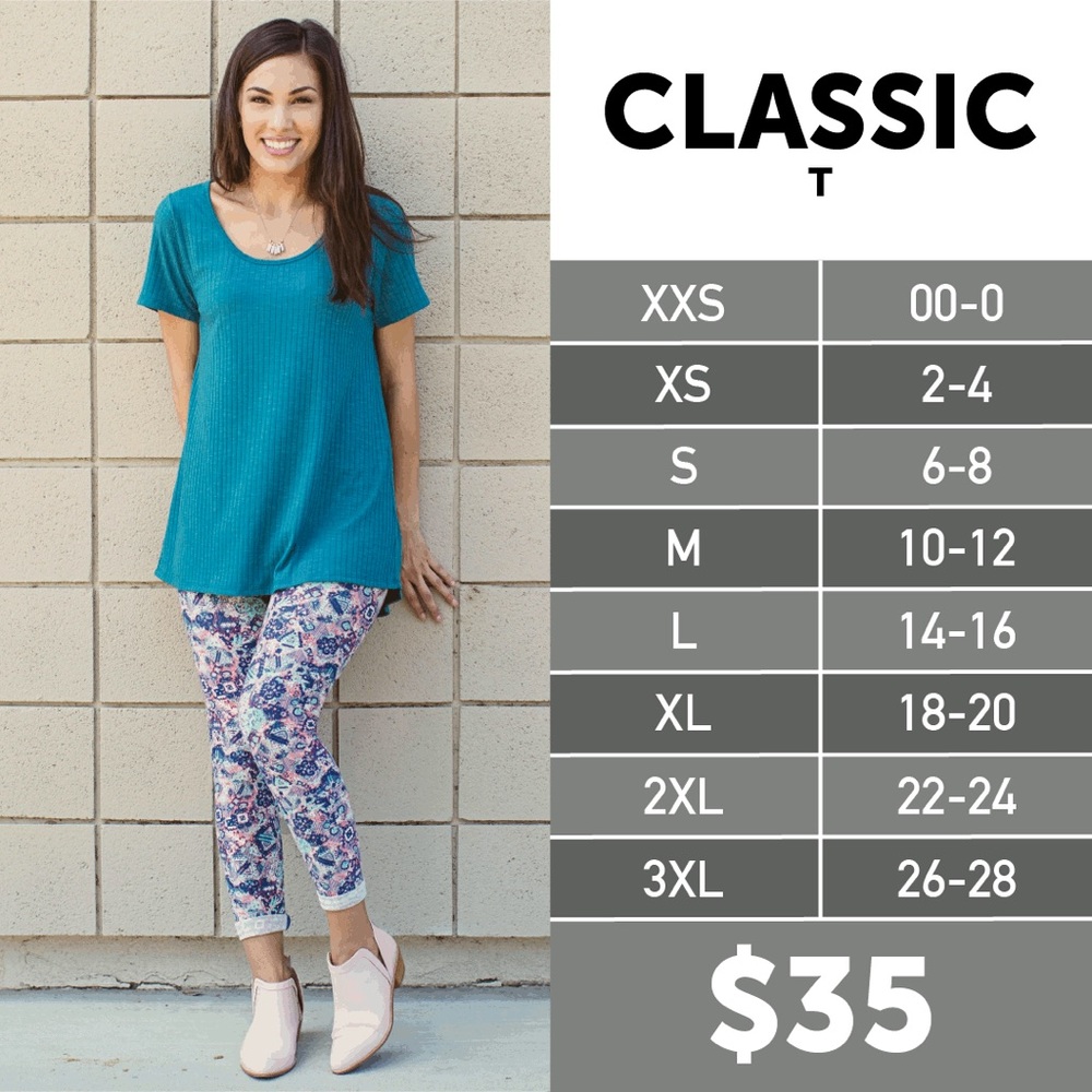 NWT Lularoe Classic T leopard print - Picture 4 of 4